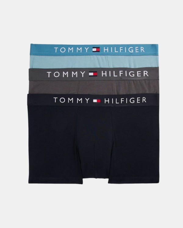 Cuecas Boxer Hombre TOMMY HILFIGER Multicolor UM0UM035210S2 3P TRUNK DTM