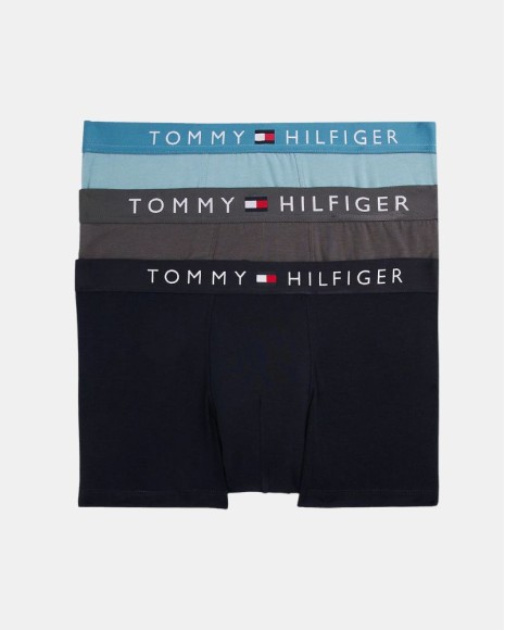 Cuecas Boxer Hombre TOMMY HILFIGER Multicolor UM0UM035210S2 3P TRUNK DTM