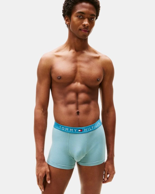 Cuecas Boxer Hombre TOMMY HILFIGER Multicolor UM0UM035210S2 3P TRUNK DTM