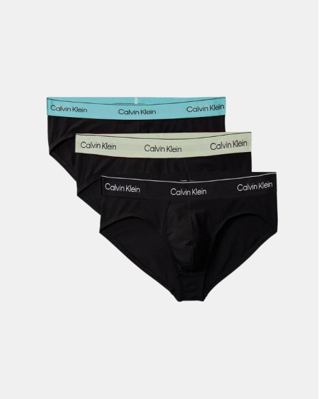  Ropa interior Slips Hombre CALVIN KLEIN Multicolor LV00NB4388VRB HIP BRIEG 3PK