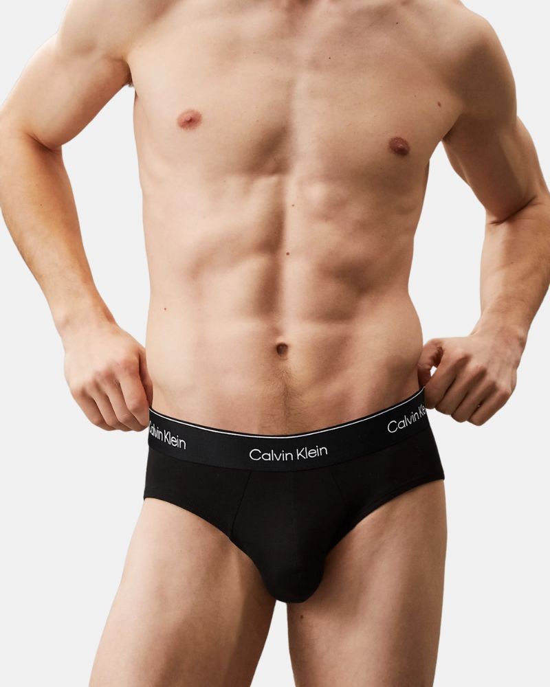  Ropa interior Slips Hombre CALVIN KLEIN Multicolor LV00NB4388VRB HIP BRIEG 3PK