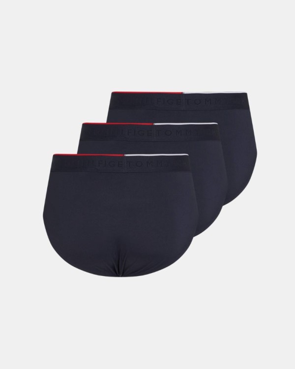  Ropa interior Slips Hombre TOMMY HILFIGER Azul UM0UM033890YW 3P BRIEF