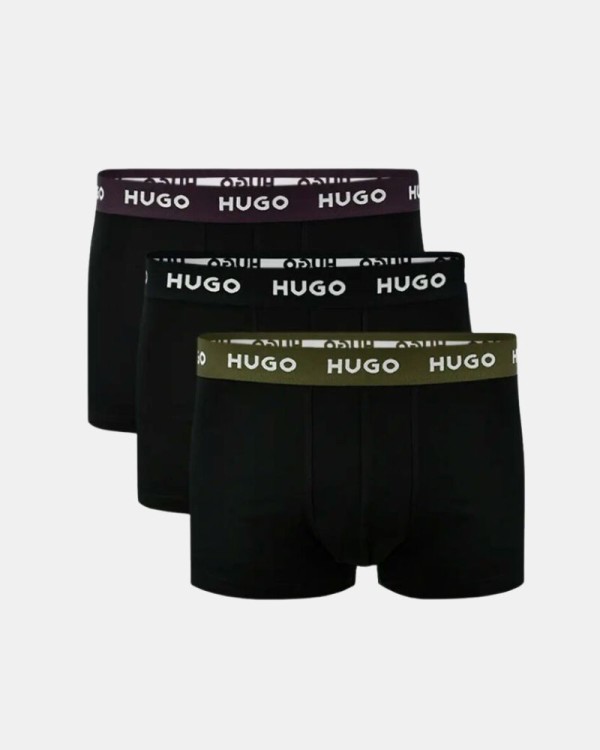  Ropa interior Boxer Hombre HUGO Negro 50517878 TRUNK TRIPLET PACK