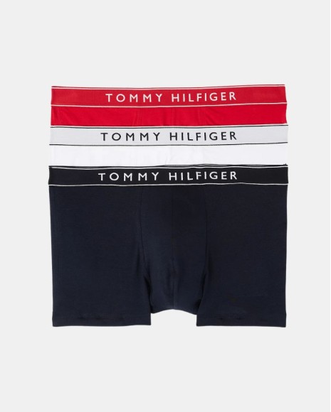 Cuecas Boxer Hombre TOMMY HILFIGER Multicolor UM0UM035200WF 3P TRUNK DTM
