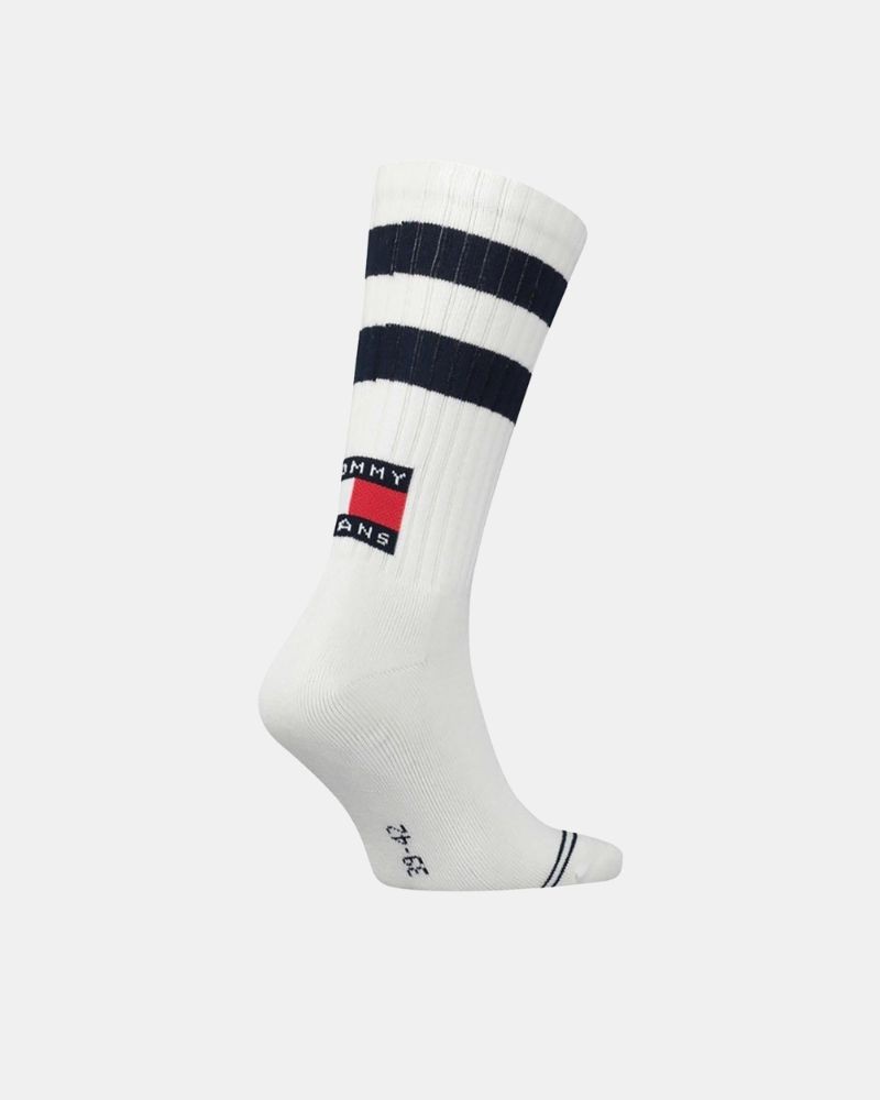 Meias Altas Homem TOMMY HILFIGER Branco 701225510
