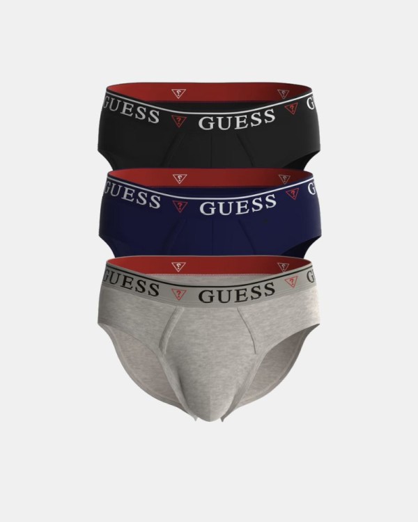  Ropa interior Slips Hombre GUESS Multicolor U97G00 KCD31 BRIAN HERO BRIEF 3 PACK