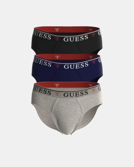  Ropa interior Slips Hombre GUESS Multicolor U97G00 KCD31 BRIAN HERO BRIEF 3 PACK