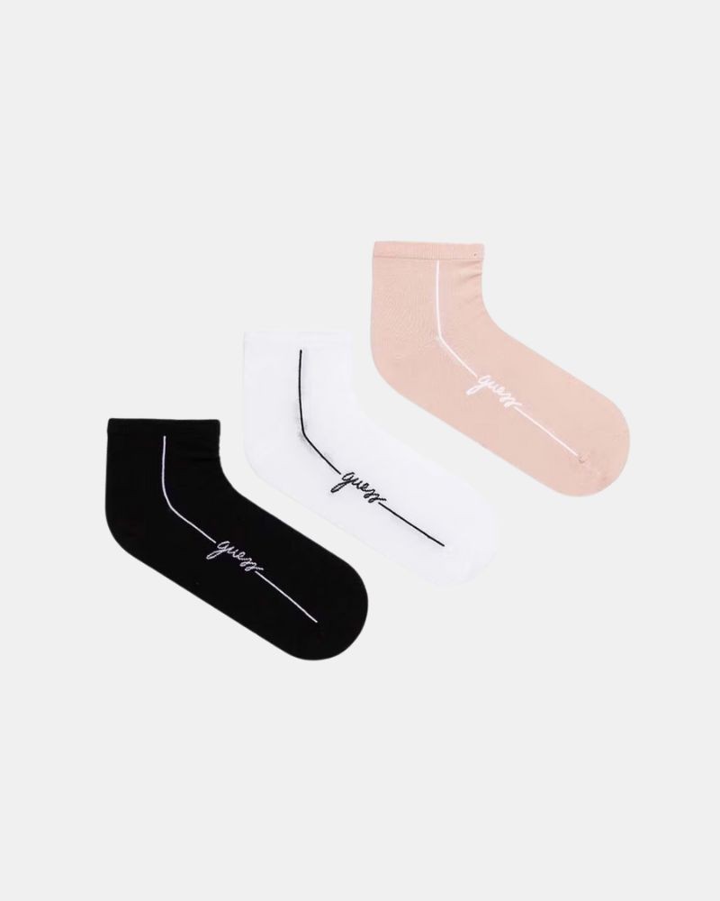  Calcetines Bajos Mujer GUESS Multicolor O4YG06 KBZU0 3PACK COTTON SOCKS