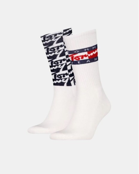  Calcetines Altos Hombre TOMMY HILFIGER Blanco 701229891