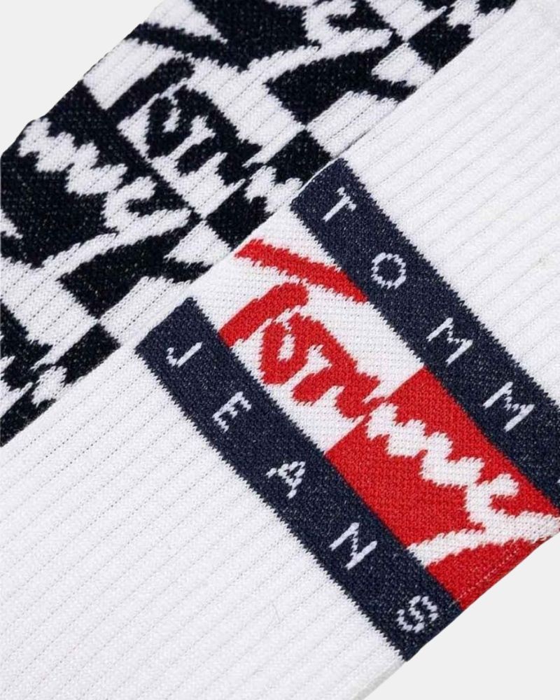 Meias Altas Homem TOMMY HILFIGER Branco 701229891