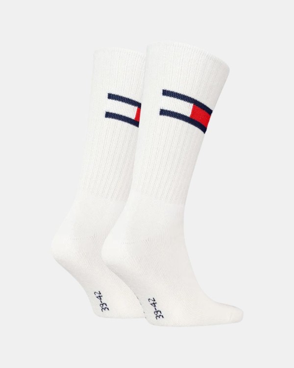 Meias Altas Homem TOMMY HILFIGER Branco 701228222
