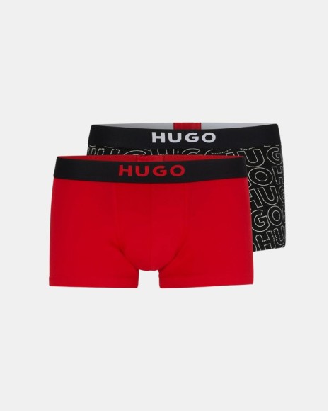 Cuecas Boxer Homem HUGO Multicolor 50501384 TRUNK BROTHER PACK