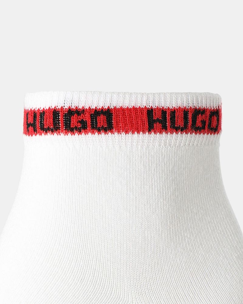  Calcetines Altos Hombre HUGO Blanco 50516390 2P SH TAPE CC