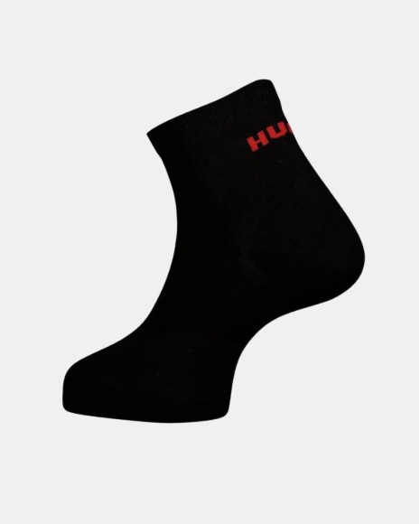  Calcetines Hombre HUGO Negro 50516396 2P SH LOGO CC