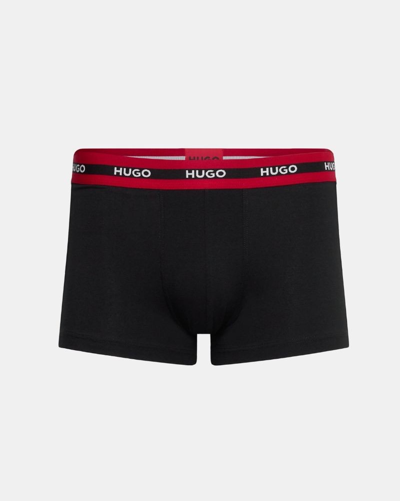  Ropa interior Boxer Hombre HUGO Negro 50492375 TRUNK TRIPLET PLANET