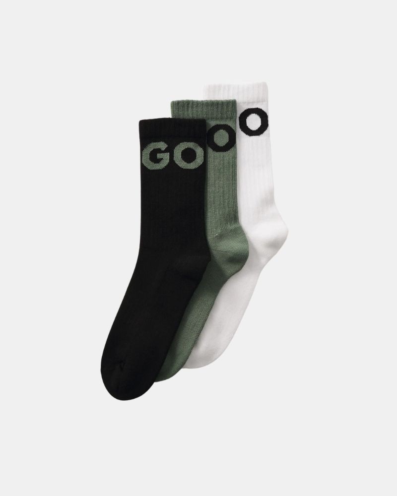  Calcetines Altos Hombre HUGO Multicolor 50531517 3P QS ICONIC