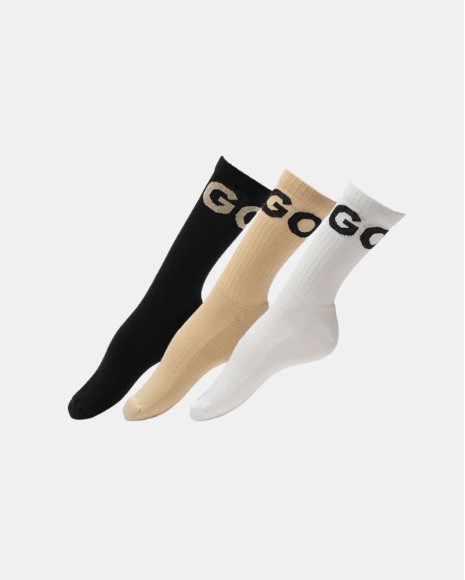 Meias Altas Homem HUGO Multicolor 50531517 3P QS ICONIC
