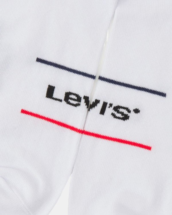  Calcetines Bajos Hombre LEVIS Blanco 701203953