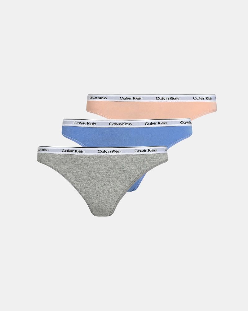 Roupa Interior Feminina CALVIN KLEIN Multicolor 000QD5207EW9G  BIKINI 3UN