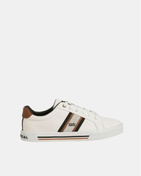 Sapatilhas Baixas Homem JACK AND JONES Branco 12229016 GORGON