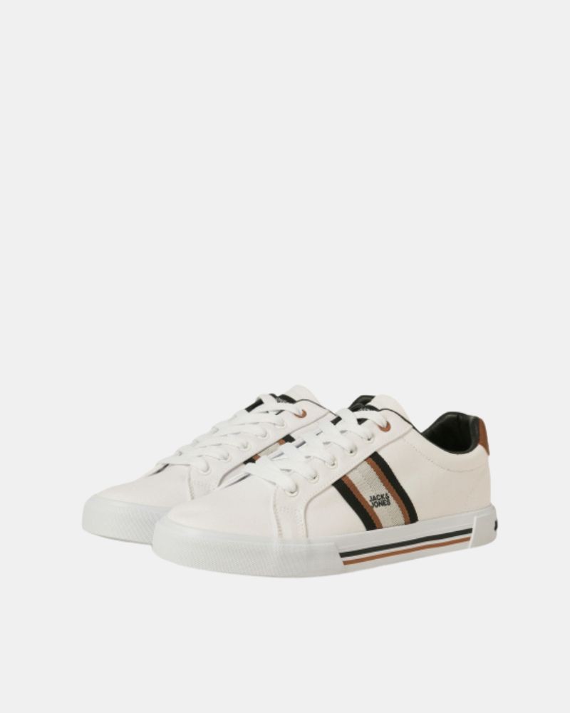 Zapatillas Bajas Hombre JACK AND JONES Blanco 12229016 GORGON