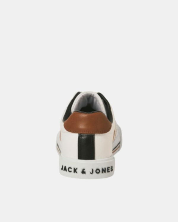 Zapatillas Bajas Hombre JACK AND JONES Blanco 12229016 GORGON