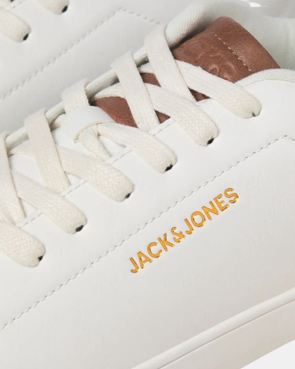 Zapatillas Bajas Hombre JACK AND JONES Blanco 12203642 BOSLEY