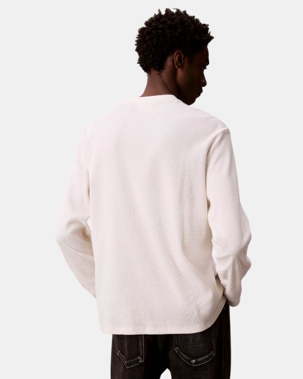 Jersey Manga larga Hombre CALVIN KLEIN Blanco LV040EM217