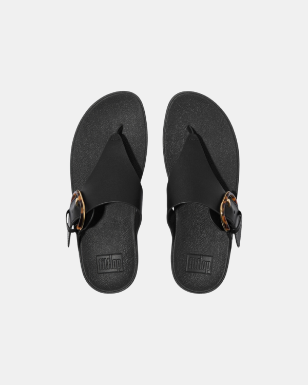  Sandalias De dedo Mujer FITFLOP Negro JE9 090 LULU