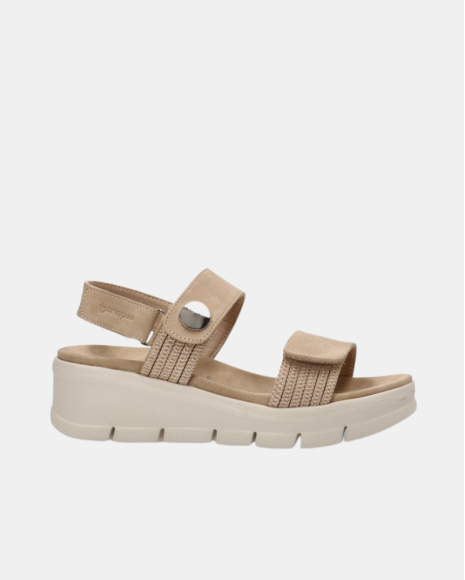 Sandalias Mulher Amarpies Beige ABZ23505
