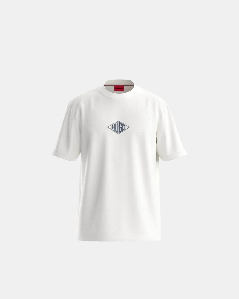 T-shirts Manga curta Homem HUGO Branco 50534951 DARUNU
