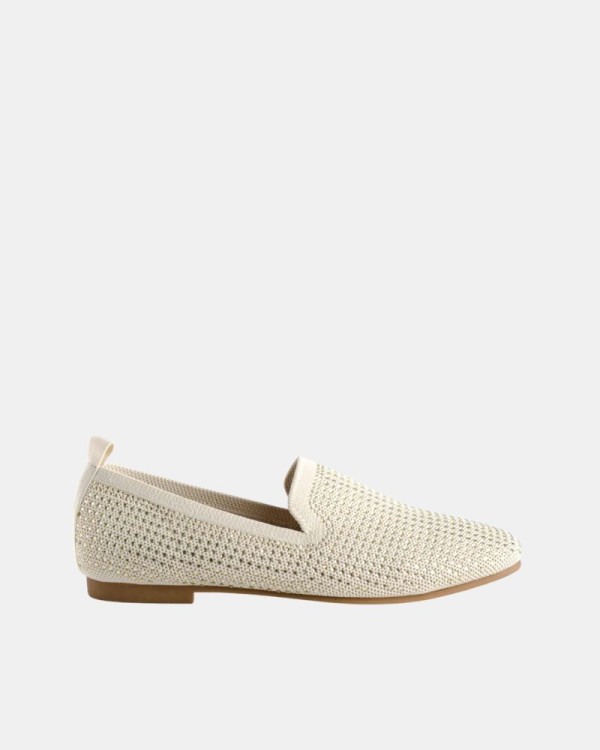  Zapatos Mocasines Mujer LA STRADA Beige 2021004
