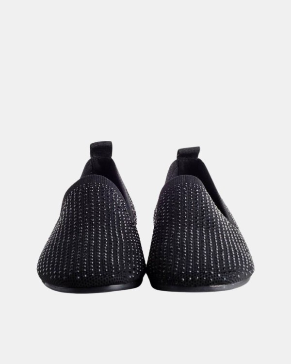  Zapatos Mocasines Mujer LA STRADA Negro 2021004