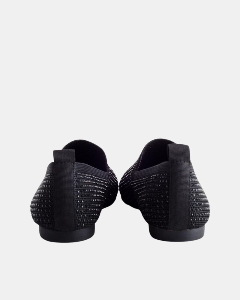  Zapatos Mocasines Mujer LA STRADA Negro 2021004