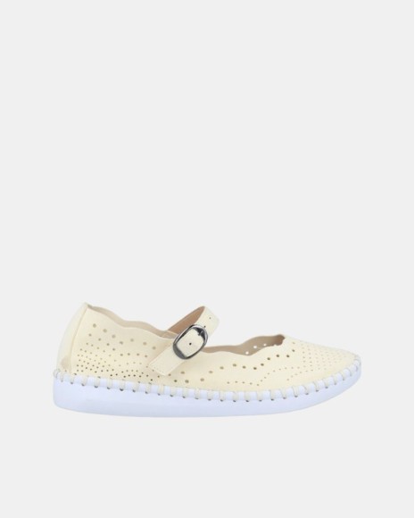 Sapatilhas Abertas Mulher Walk & Fly Branco H1 9933