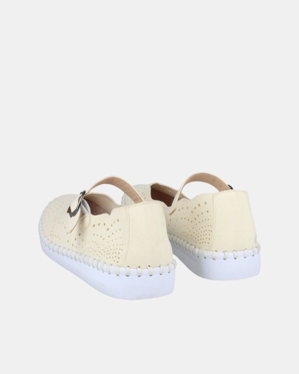 Sapatilhas Abertas Mulher Walk & Fly Branco H1 9933