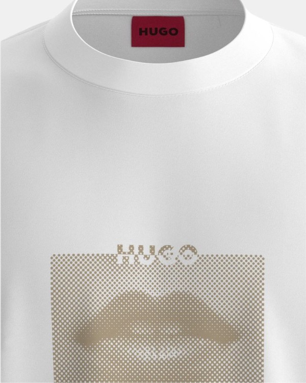  Camisetas Manga corta Hombre HUGO Blanco 50544496 DETERNI
