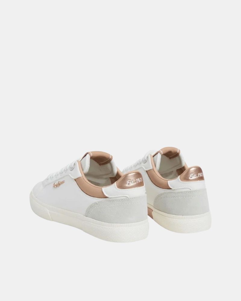 Zapatillas Bajas Mujer PEPE JEANS Blanco PLS31588 KENTON COURT W