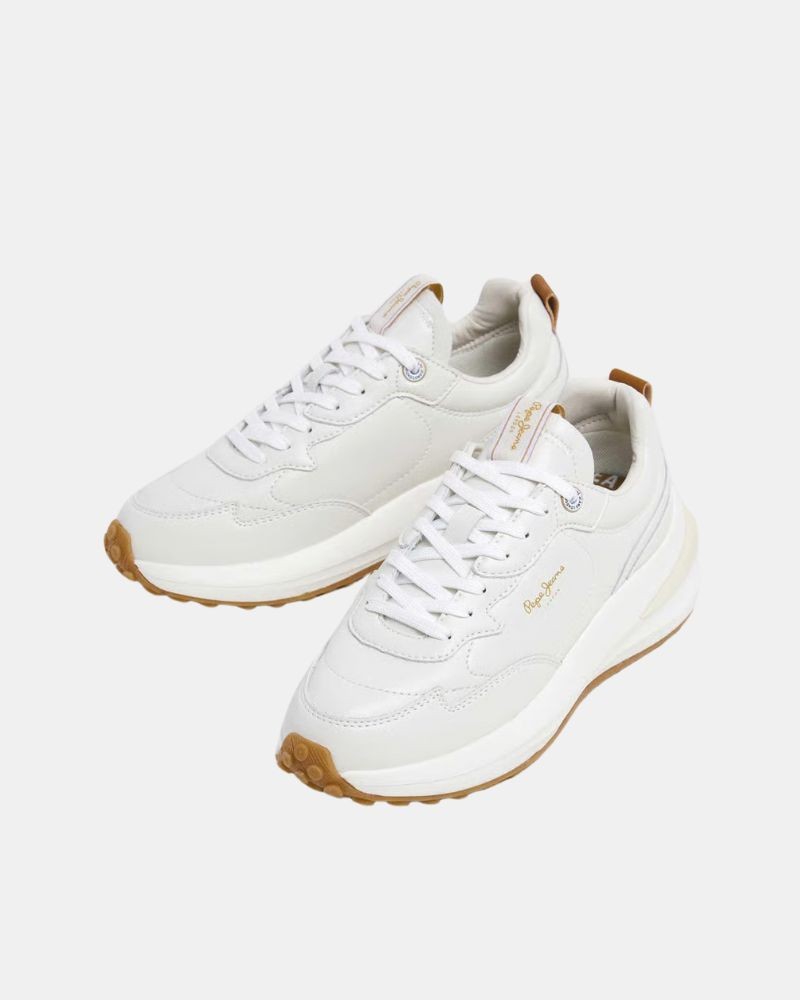 Zapatillas Bajas Mujer PEPE JEANS Blanco PLS60014 WINSLOW ACTION W
