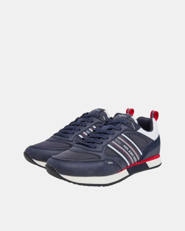 Sapatilhas Baixas Homem PEPE JEANS Azul PMS40014 DUBLIN YOUNG M