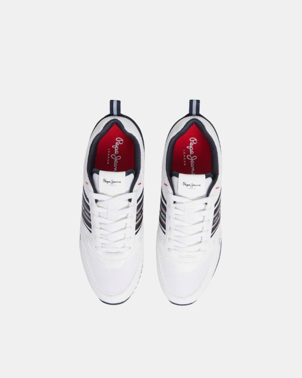 Zapatillas Bajas Hombre PEPE JEANS Blanco PMS40014 DUBLIN YOUNG M