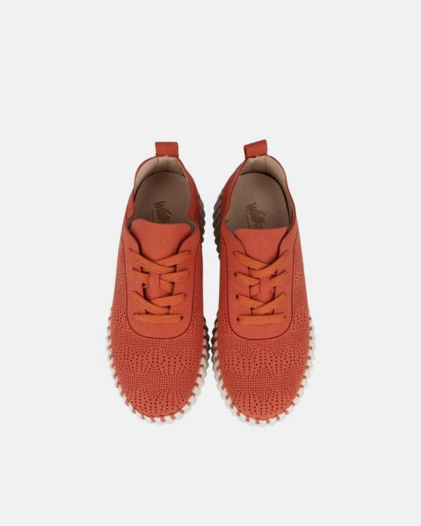 Zapatillas Bajas Mujer Walk & Fly Naranja AH 9837