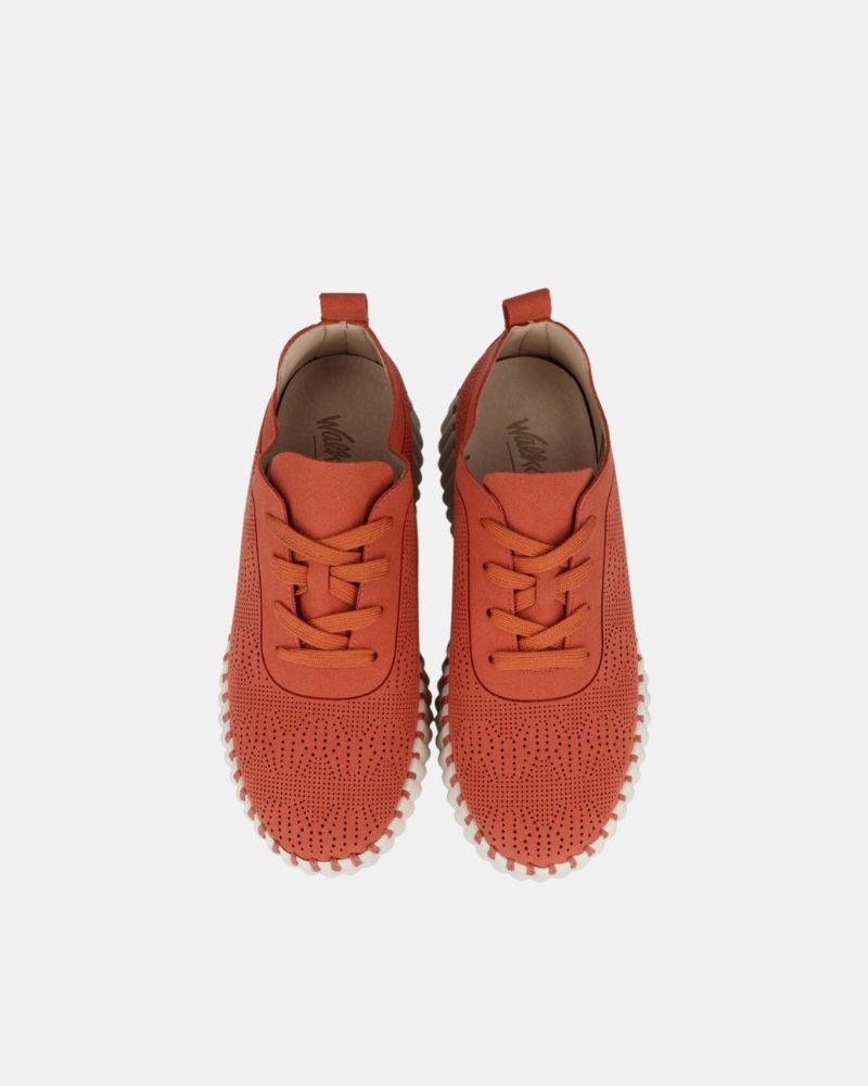 Sapatilhas Baixas Mulher Walk & Fly Laranja AH 9837