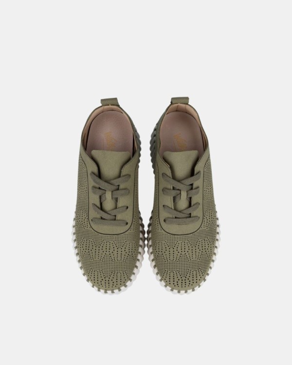 Sapatilhas Baixas Mulher Walk & Fly Verde AH 9837