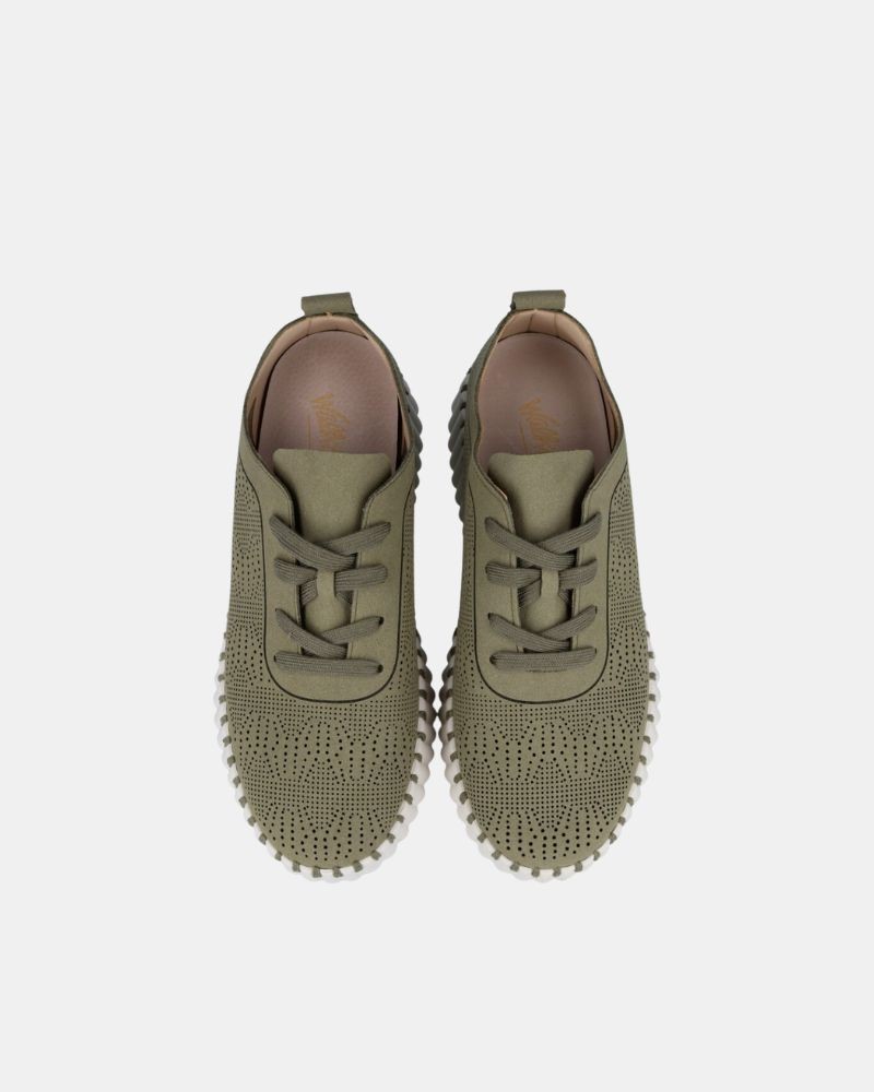 Zapatillas Bajas Mujer Walk & Fly Verde AH 9837