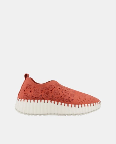 Mocassins Mulher Walk & Fly Laranja AH 9936