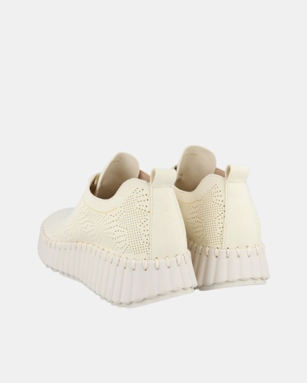 Sapatilhas Baixas Mulher Walk & Fly Branco AH 9837