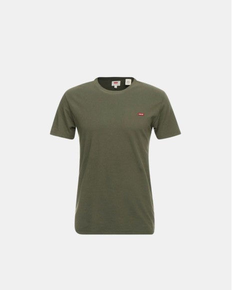 T-shirt Manga curta Homem LEVIS Verde 56605 0021 SS ORIGINAL HM TEE