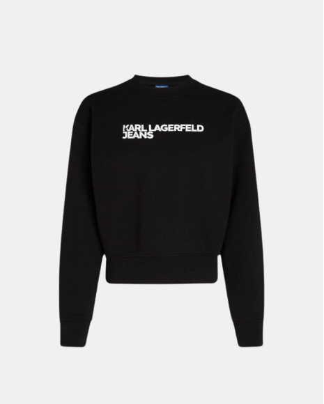 Suéteres Sem Capuz Mulher Karl Lagerfeld Negro A1W20005