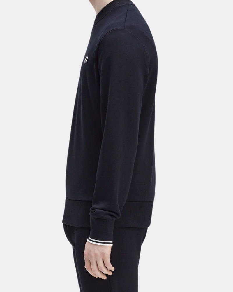 Casacos Sem Capuz Homem FRED PERRY Azul M7535